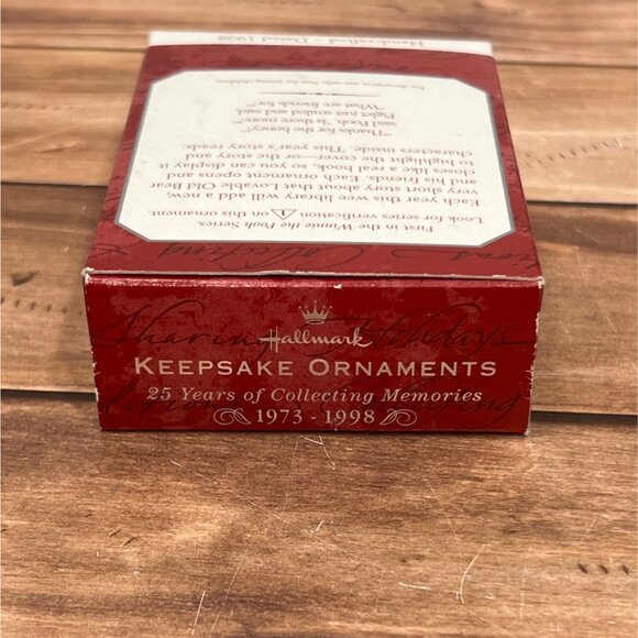 1998 HALLMARK KEEPSAKE ORNAMENT QXD4086 A VISIT FROM PIGLET WINNIE THE POOH - Picture 5 of 10